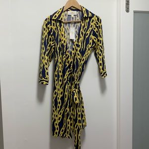 Jb by Julie Brown, Newman Marcus, Dress, blue and gold